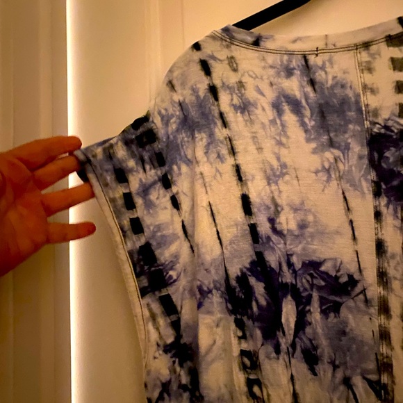COIN 1904 tye dye blouse 2X - Picture 3 of 5